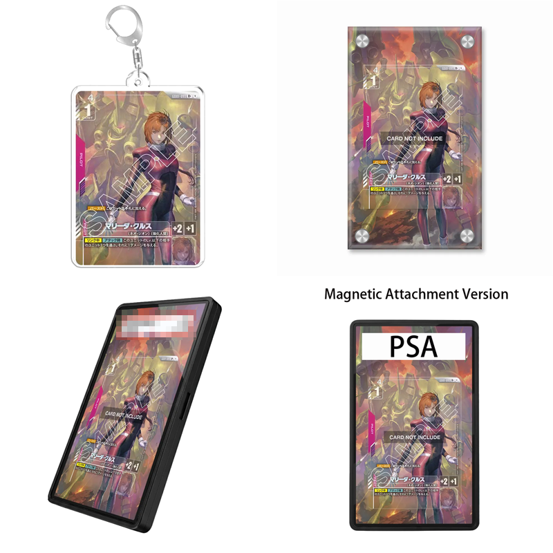 Art Craft Gifts - เคสอะคริลิกกันกระแทกแบบรีไซเคิลสำหรับการ์ดเกมกันดั้ม Newtype Rising Marida Cruz ของขวัญสำหรับแฟนๆอนิเมะ