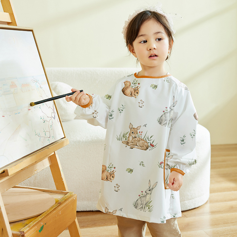 เสื้อกันเปื้อนเด็กแบบกันน้ำ แข - Art Craft For Toddlers บทวิจารณ์และราคา