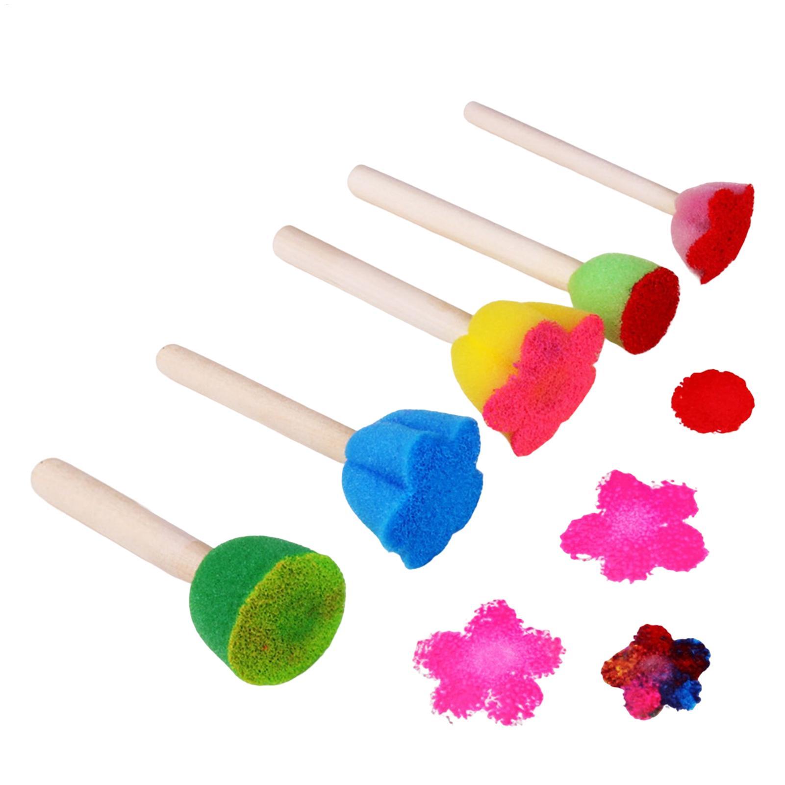 ฟองน้ำระบายสีสำหรับเด็กแบบใช้ซ - Art Craft Toddlers บทวิจารณ์และราคา