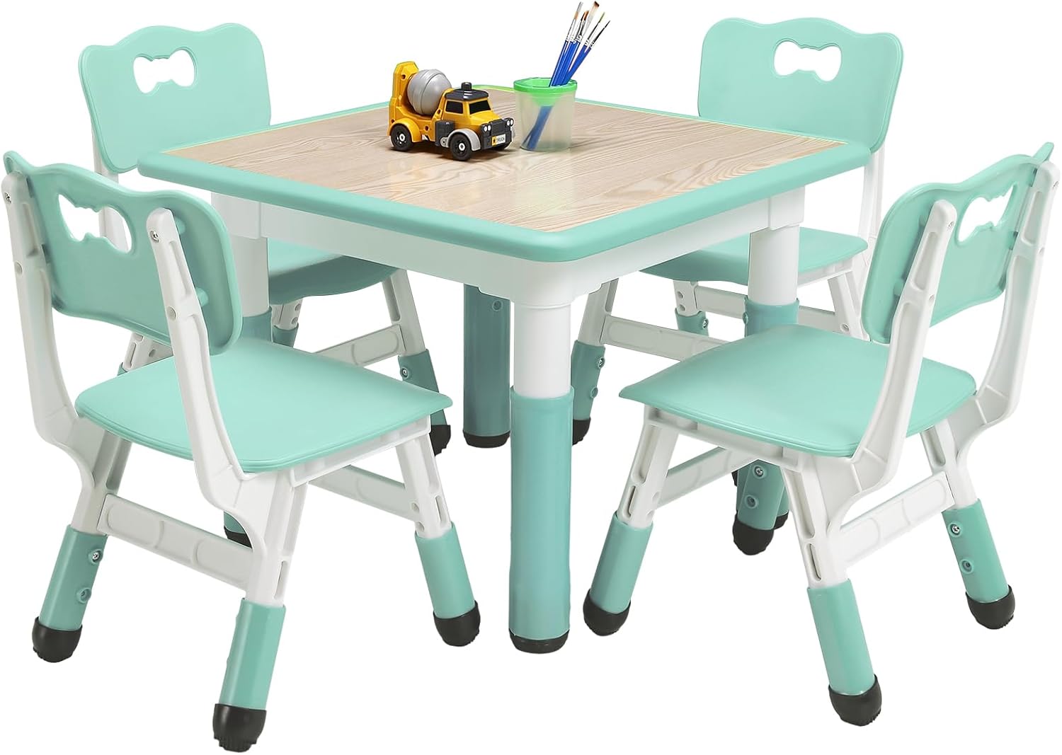 ชุดโต๊ะและเก้าอี้เด็ก TackView - Art Craft For Toddlers บทวิจารณ์และราคา