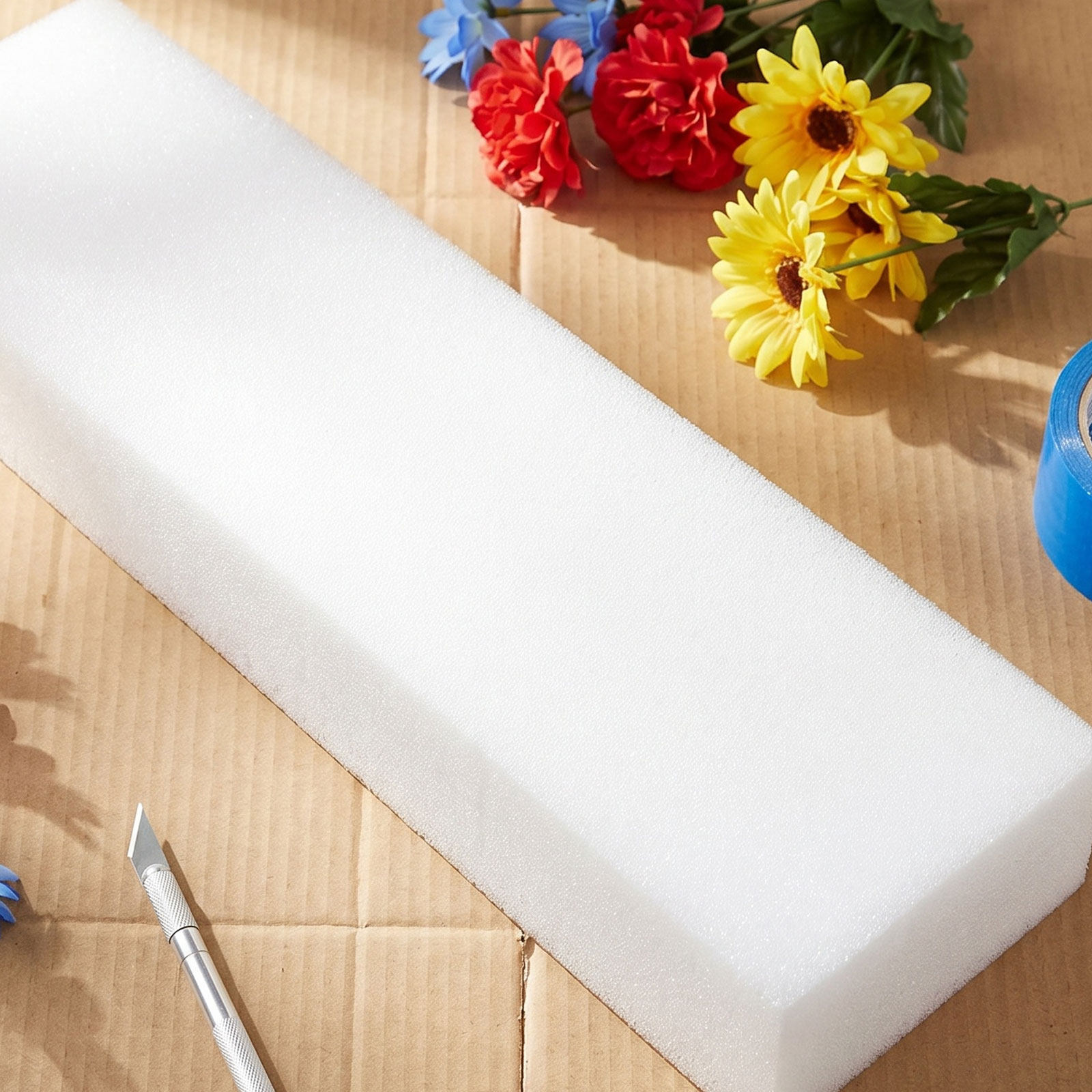 โฟมดอกไม้ 4 ชิ้น สำหรับงานฝีมื - Art Craft Flower บทวิจารณ์และราคา