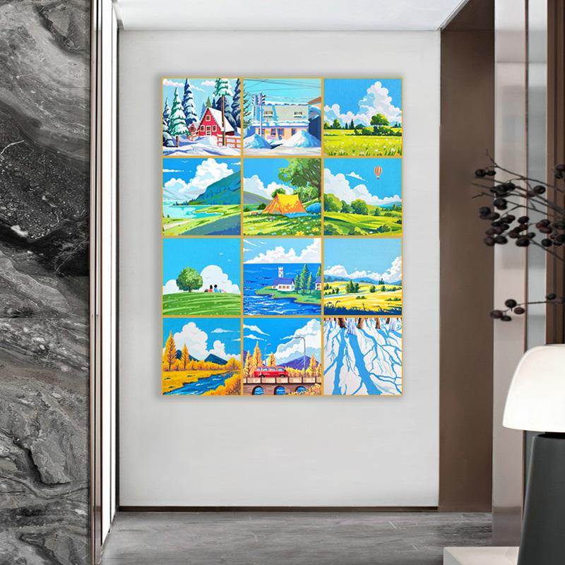 ชุดภาพวาดเพชร DIY 5D Forever Y - Art And Craft Nature บทวิจารณ์และราคา