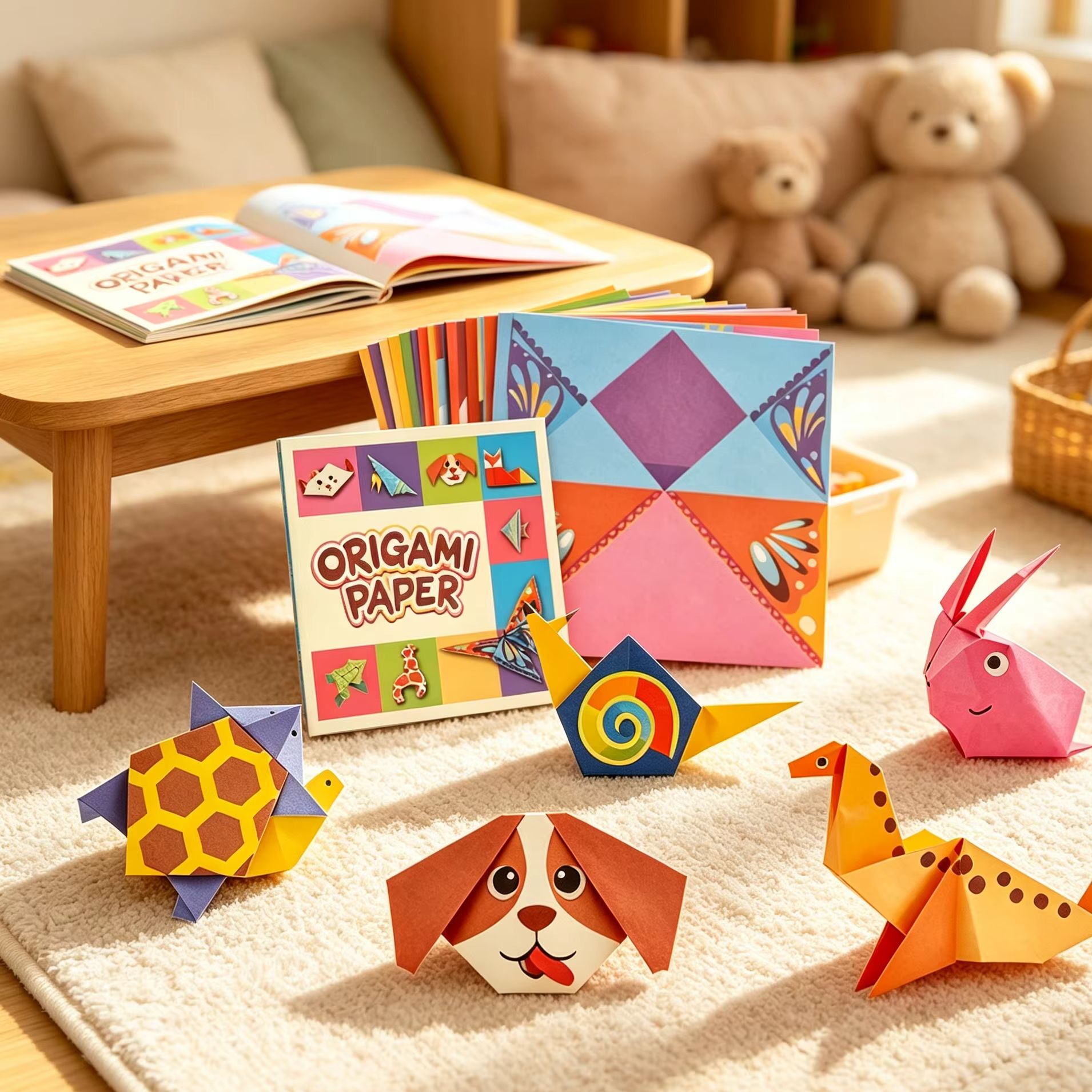 กระดาษพับรูปสัตว์การ์ตูนมอนเตส - Art Craft For Toddlers บทวิจารณ์และราคา