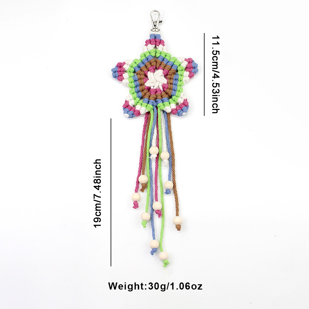 ชุดทำพวงกุญแจมาคราเม่ลายดาวห้า - Art Craft Gifts บทวิจารณ์และราคา