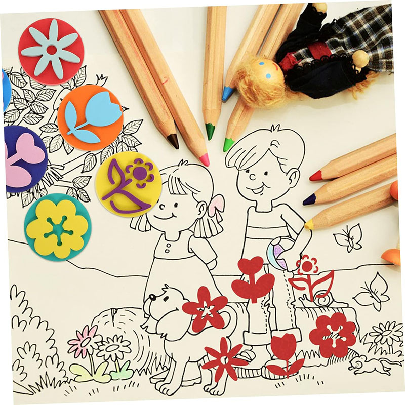 แสตมป์โฟม6ชิ้น/ถุงสำหรับภาพวาด - Art Craft For Toddlers บทวิจารณ์และราคา