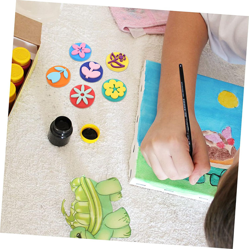 แสตมป์โฟม6ชิ้น/ถุงสำหรับภาพวาด - Art Craft For Toddlers บทวิจารณ์และราคา