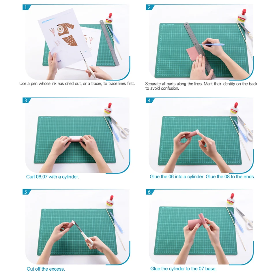 นกฮูกน้อย Origami Art Mini 3D  - Art And Craft Nature บทวิจารณ์และราคา