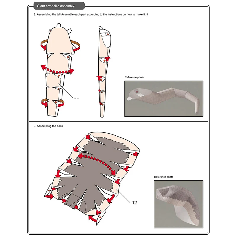 Giant Armadillo Origami Art Mi - Art And Craft Nature บทวิจารณ์และราคา