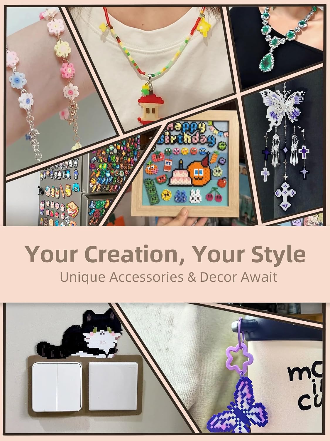 ชุดลูกปัดฟิวส์-ง่ายต่อการใช้งา - Art Craft Gifts บทวิจารณ์และราคา